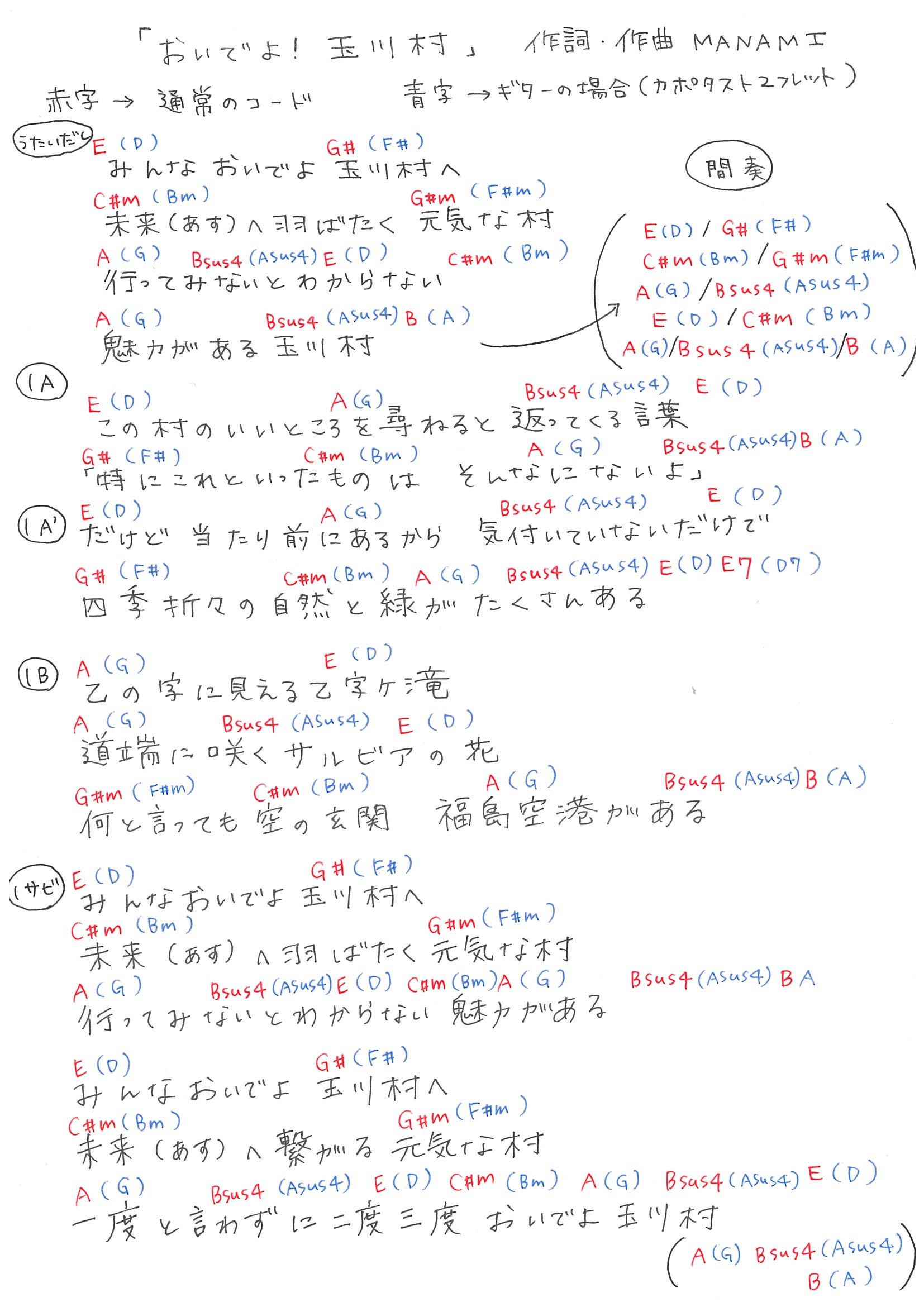 おいでよたまかわ①