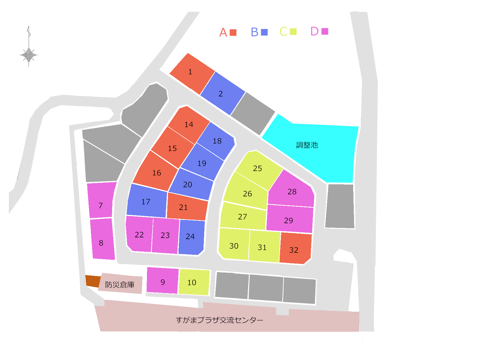 土地利用計画図　事業者用
