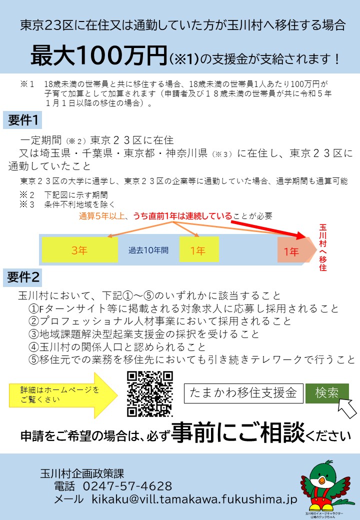 移住支援金チラシ（20230101)